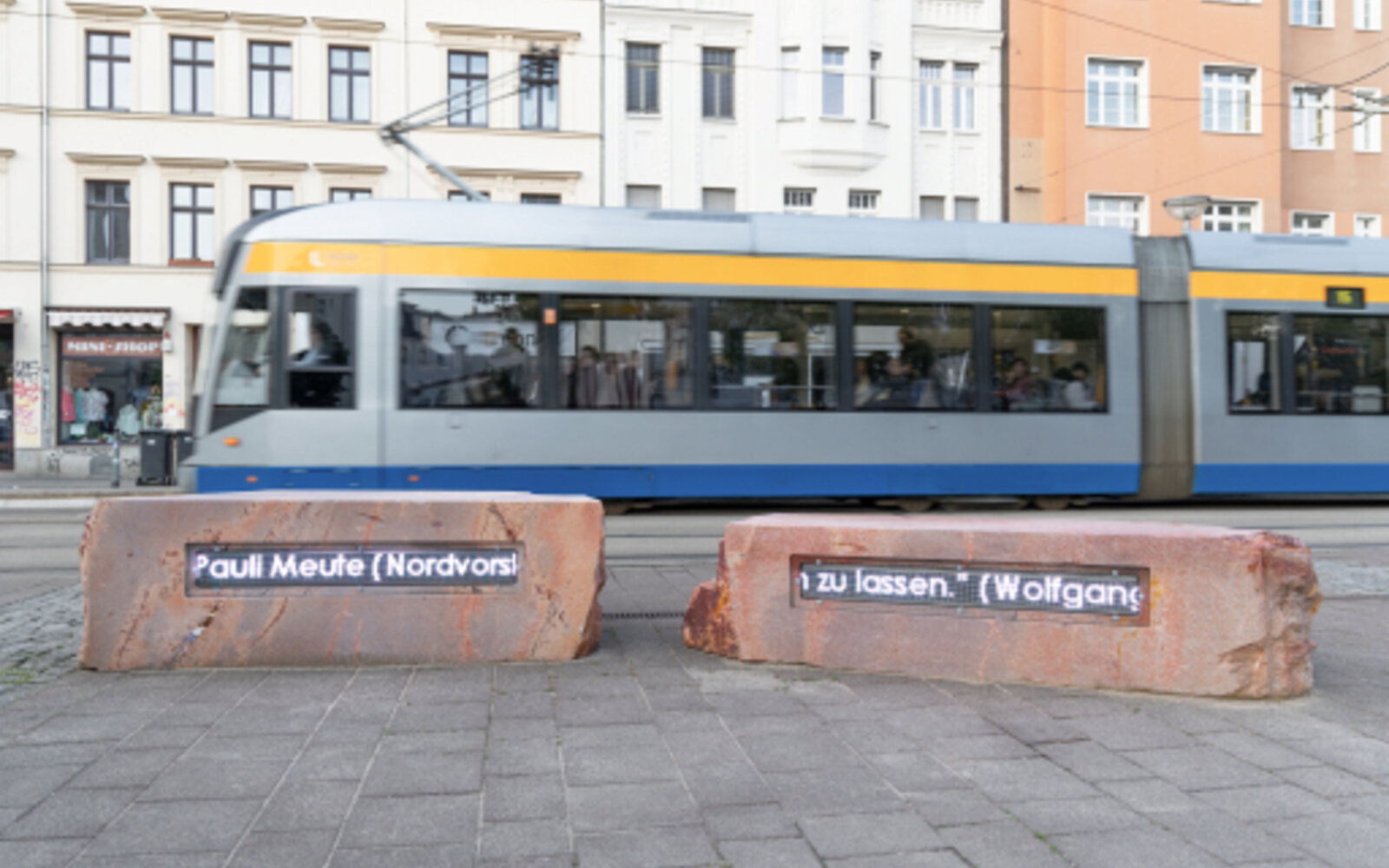 Schrift im Stadtraum