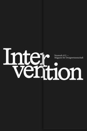 Die gestalterische Intervention